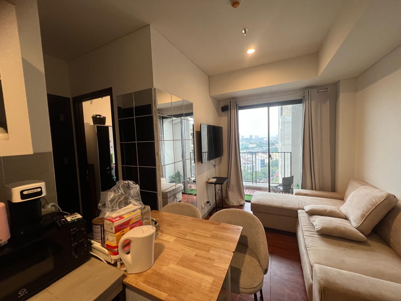 Disewakan Apartemen Vasaka Soltera Tipe 2 Kamar Tidur Kondisi Fully Furnished