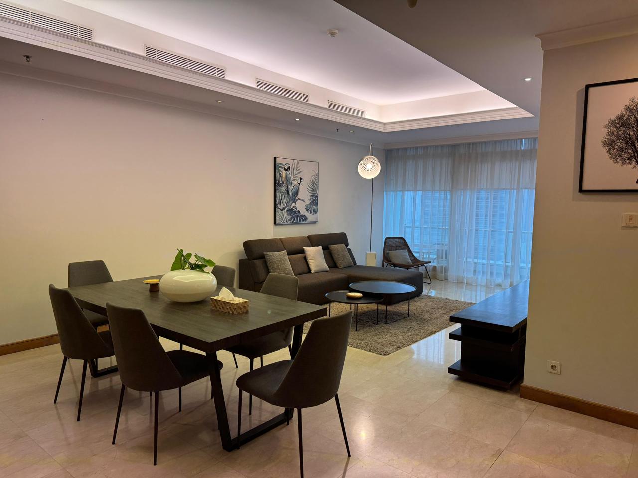 Dijual Apartemen Kempinski Tipe 2+1 Kondisi Fully Furnished
