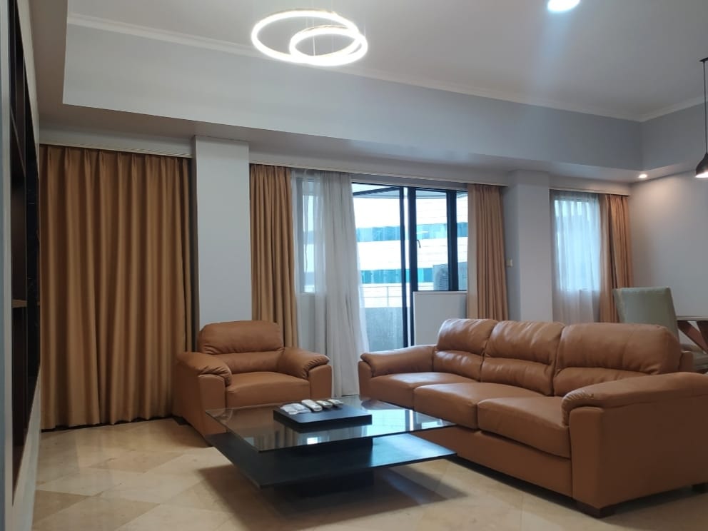 Dijual Apartemen Setiabudi Tipe 3 Kamar Tidur Kondisi Furnished