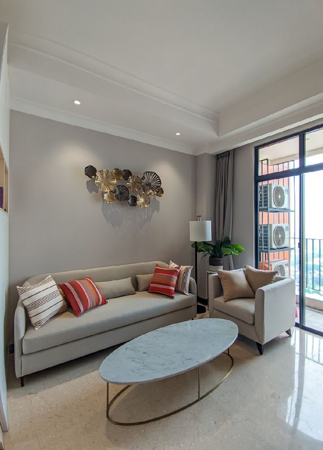 Disewakan Apartemen Permata Hijau Suites Tipe 2 Kamar Tidur Kondisi Furnished