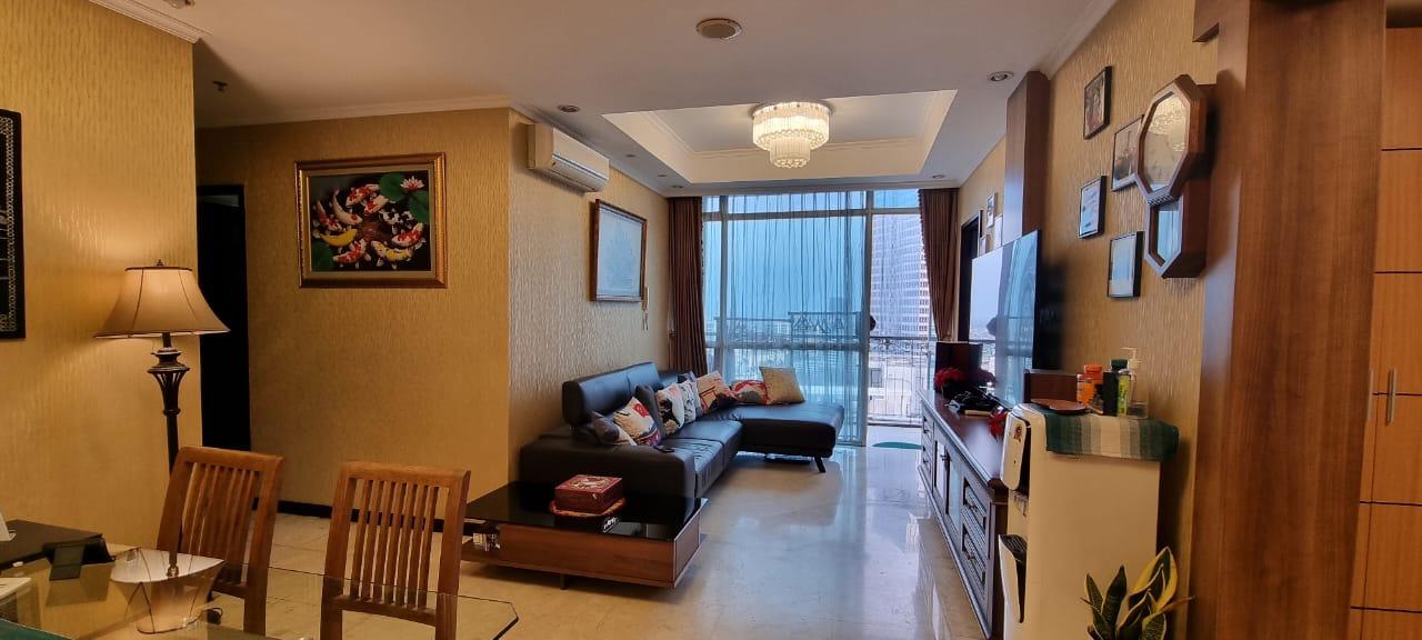Dijual Apartemen Bellagio Residence Tipe 3 Kamar Tidur Kondisi Furnished