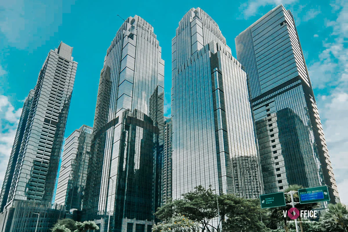 Disewakan Service Office di Treasury Tower  area Sudirman Jakarta Selatan